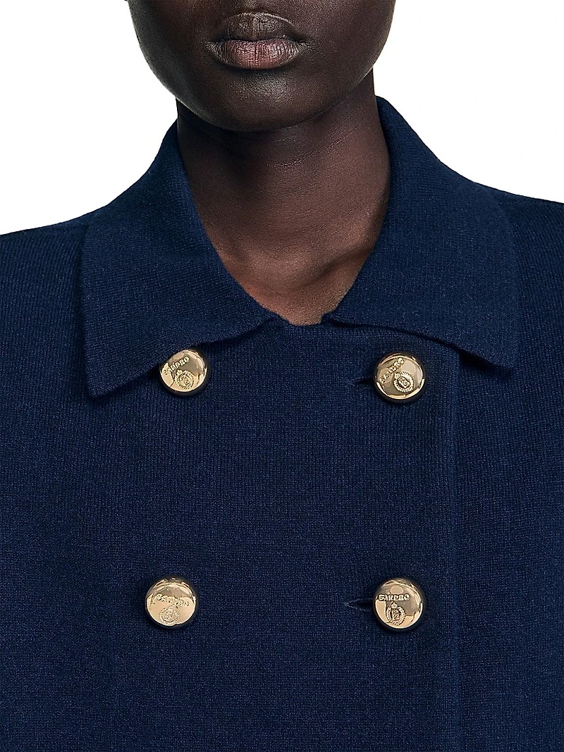 Double Breasted Cardigan