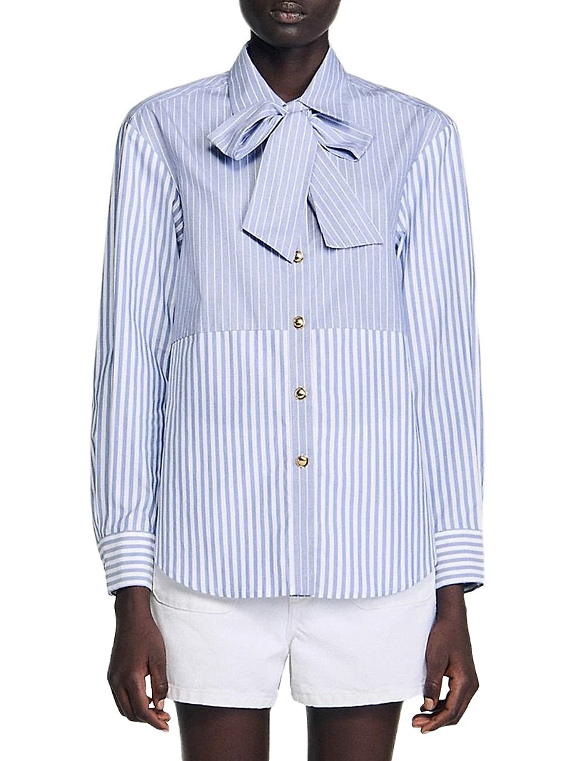 Striped Tie Shirt