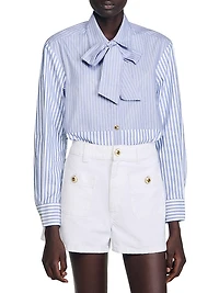Striped Tie Shirt