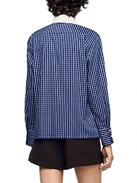 Check Shirt with Tie