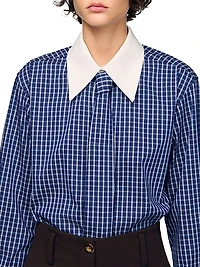 Check Shirt with Tie