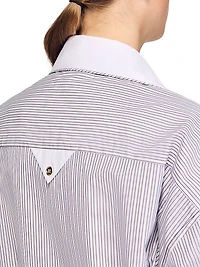 Oversized Striped Shirt