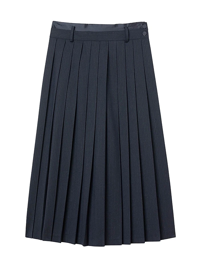 Midi Pleated Skirt