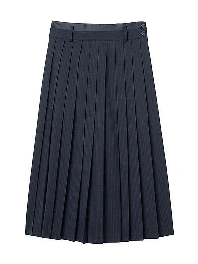 Midi Pleated Skirt