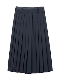 Midi Pleated Skirt