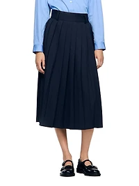 Midi Pleated Skirt