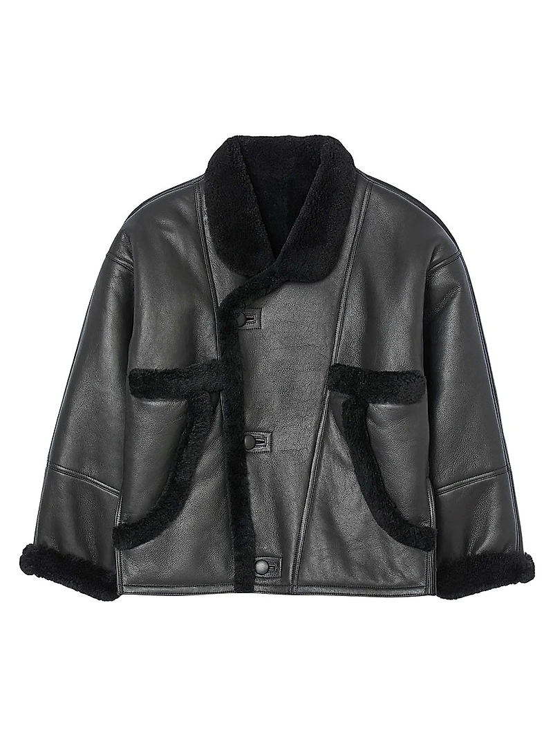Short Shearling Coat