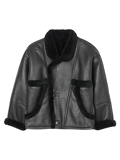 Short Shearling Coat