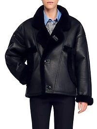 Short Shearling Coat