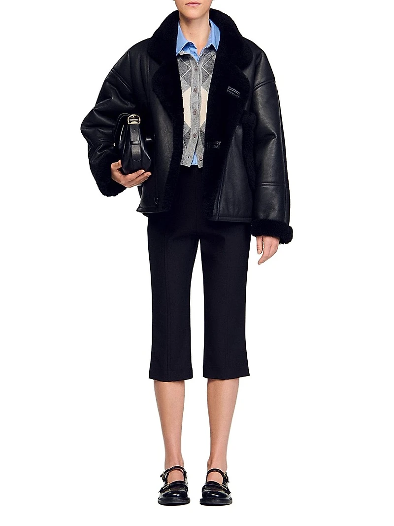 Short Shearling Coat