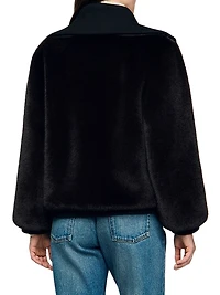 Short Faux Fur Coat