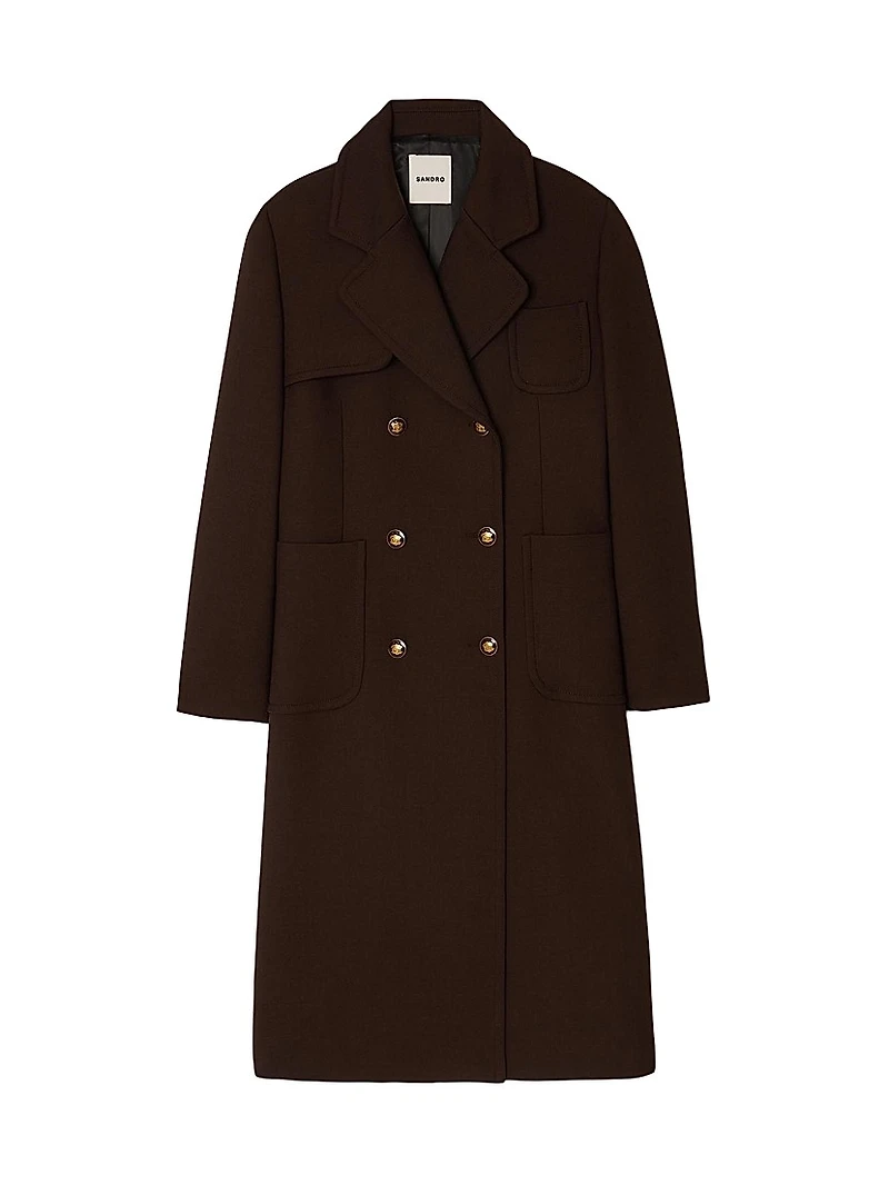 Long Double Breasted Coat