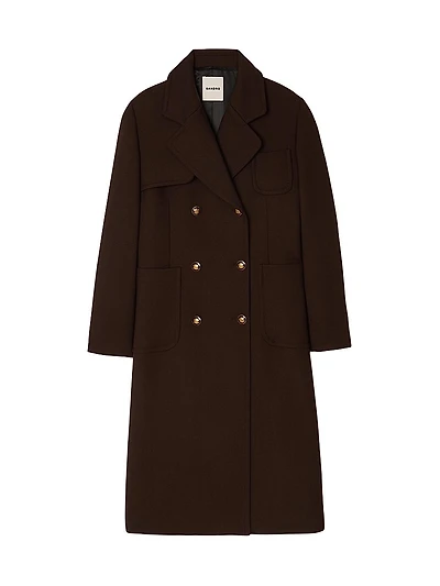 Long Double Breasted Coat