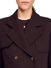 Long Double Breasted Coat