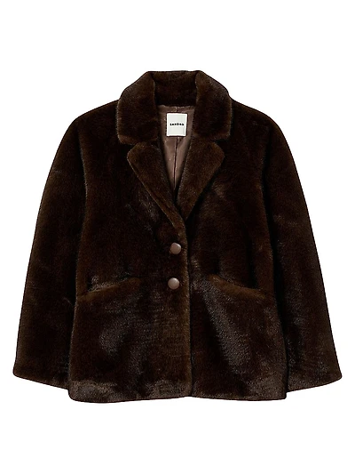 Faux Fur Coat Jacket