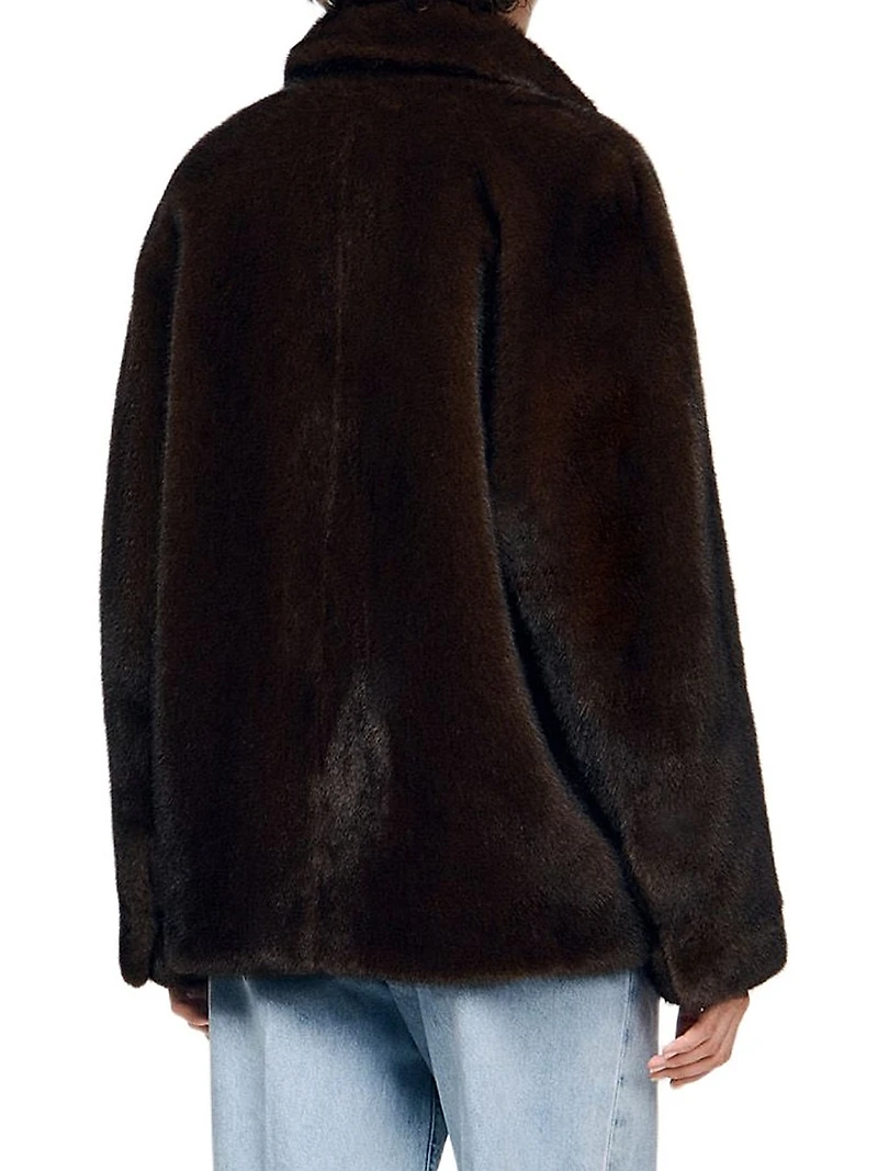 Faux Fur Coat Jacket