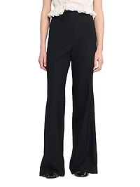 Satin Stripe Suit Trousers