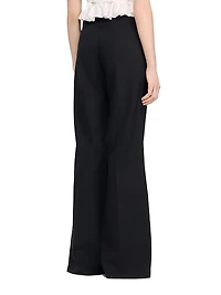 Satin Stripe Suit Trousers