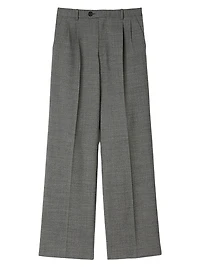 Straight-Leg Trousers