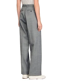 Straight-Leg Trousers