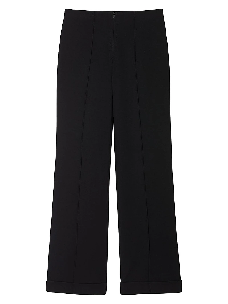 Straight Leg Trousers