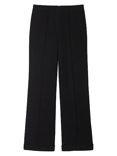 Straight Leg Trousers