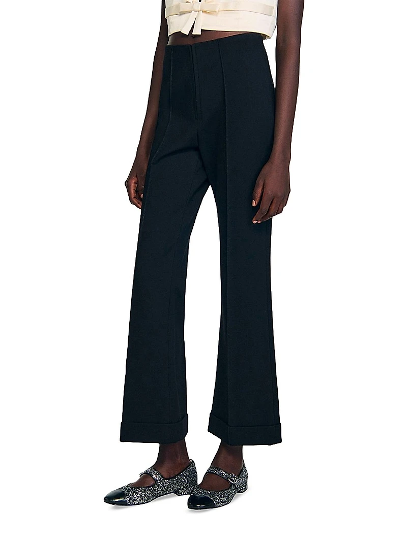 Straight Leg Trousers