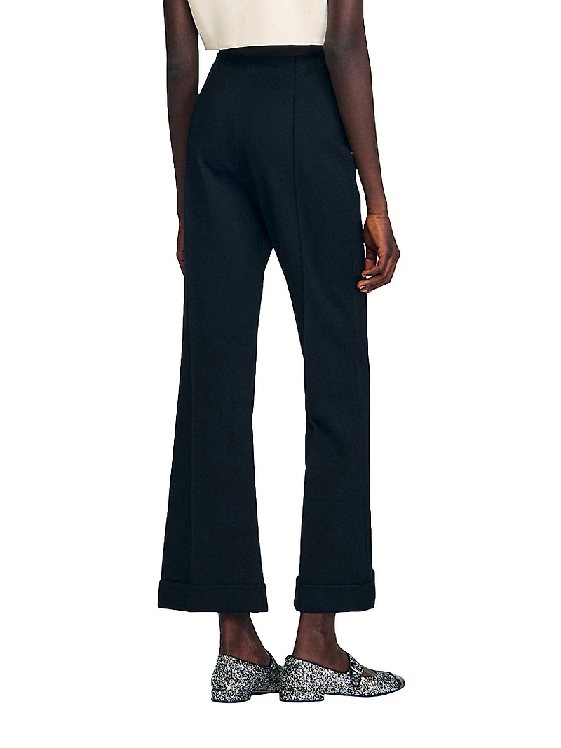 Straight Leg Trousers