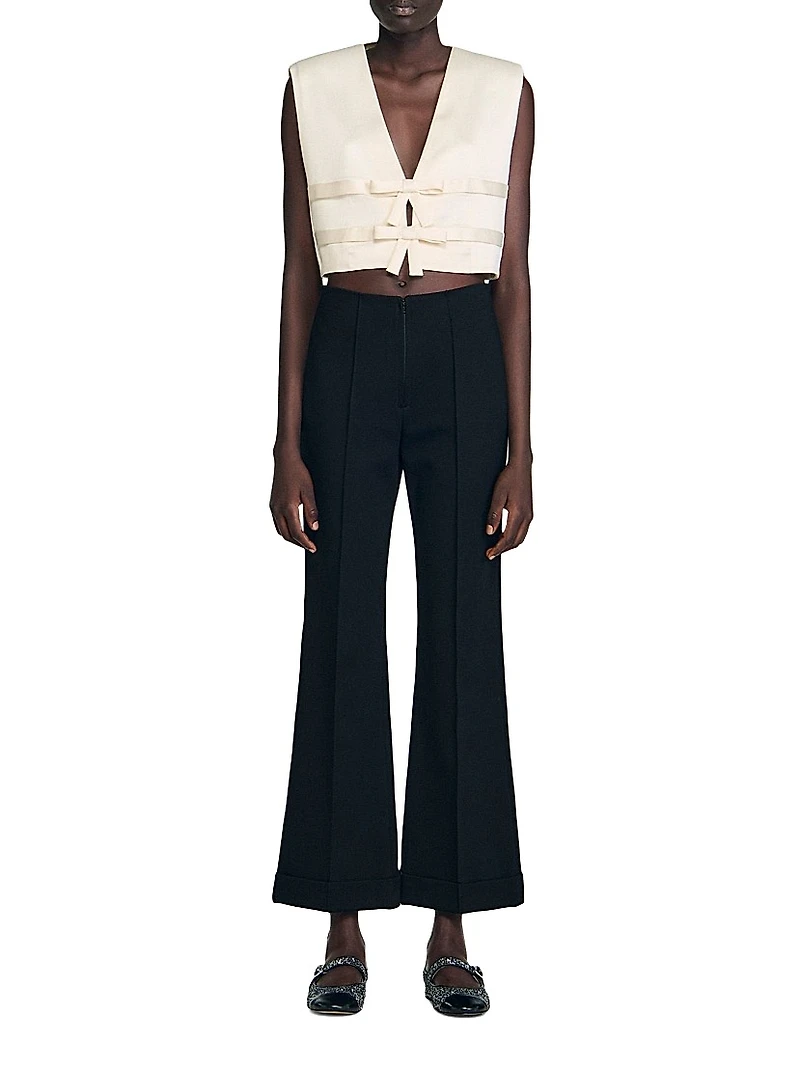 Straight Leg Trousers