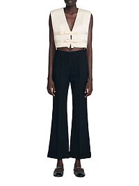 Straight Leg Trousers