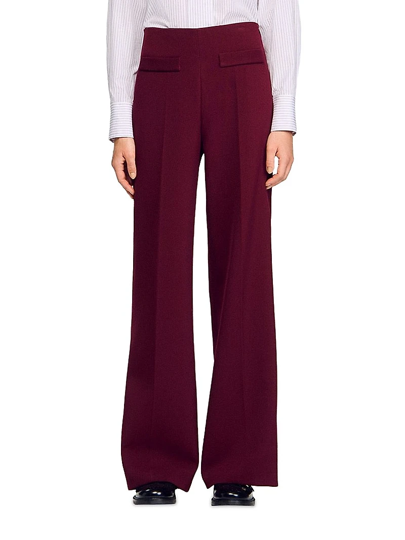 Wide Leg Trousers