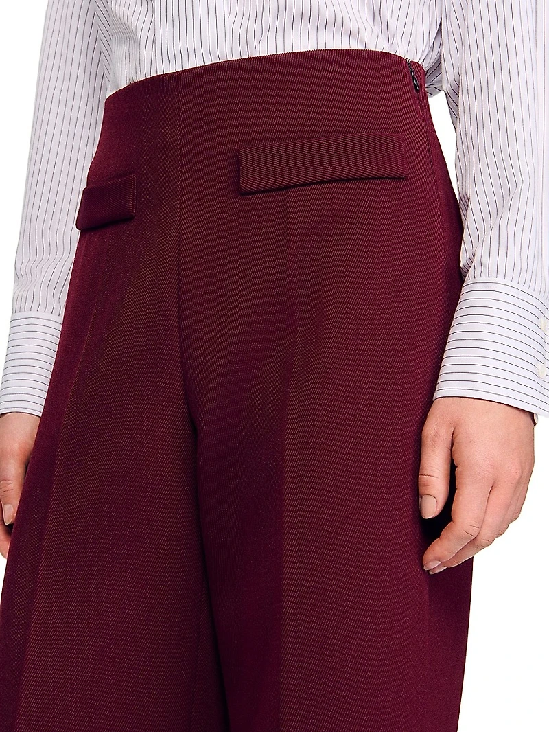 Wide Leg Trousers