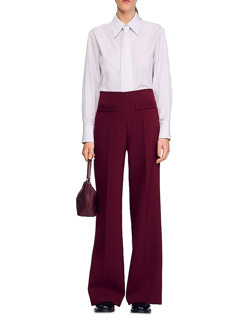Wide Leg Trousers