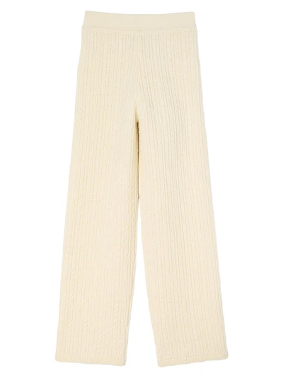 Cable Knit Trousers