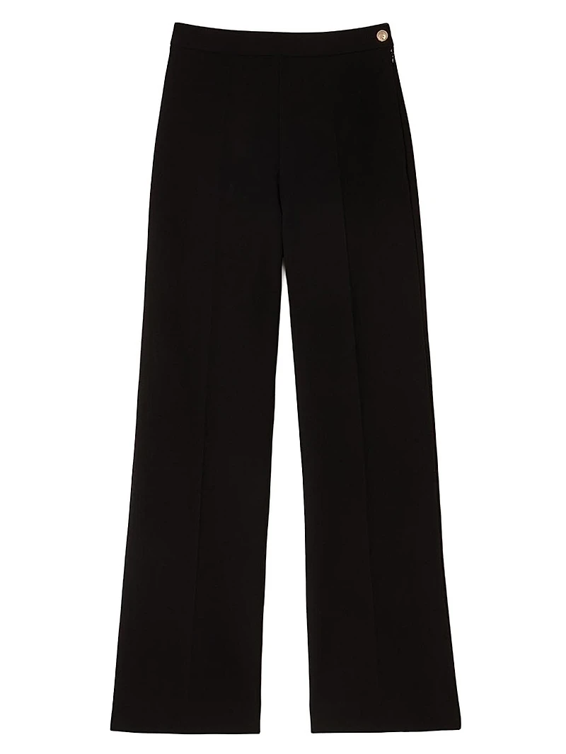 Straight-Leg Trousers