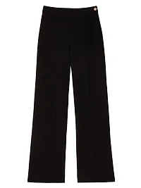 Straight-Leg Trousers