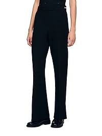 Straight-Leg Trousers