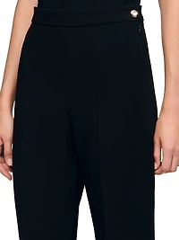 Straight-Leg Trousers