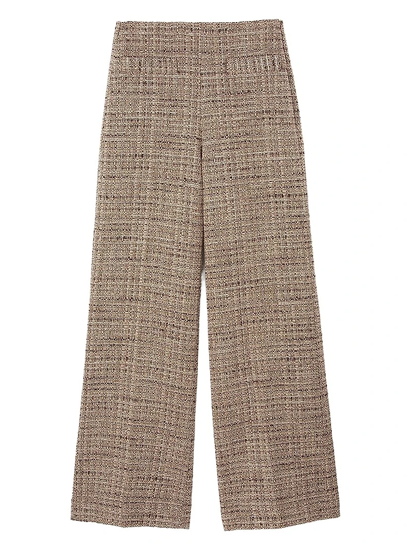 Decorative Tweed Trousers