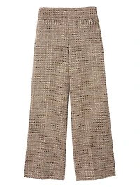 Decorative Tweed Trousers