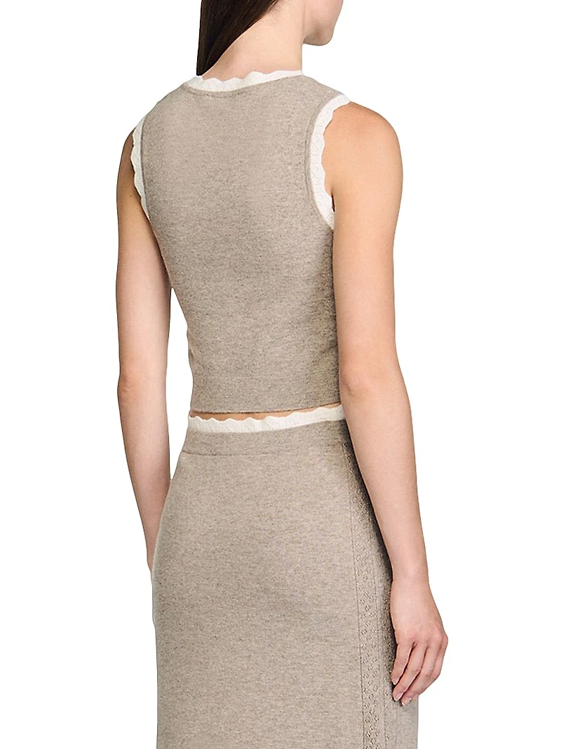 High Neck Knit Jumper
