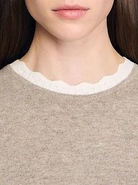 High Neck Knit Jumper