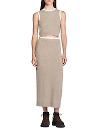 High Neck Knit Jumper