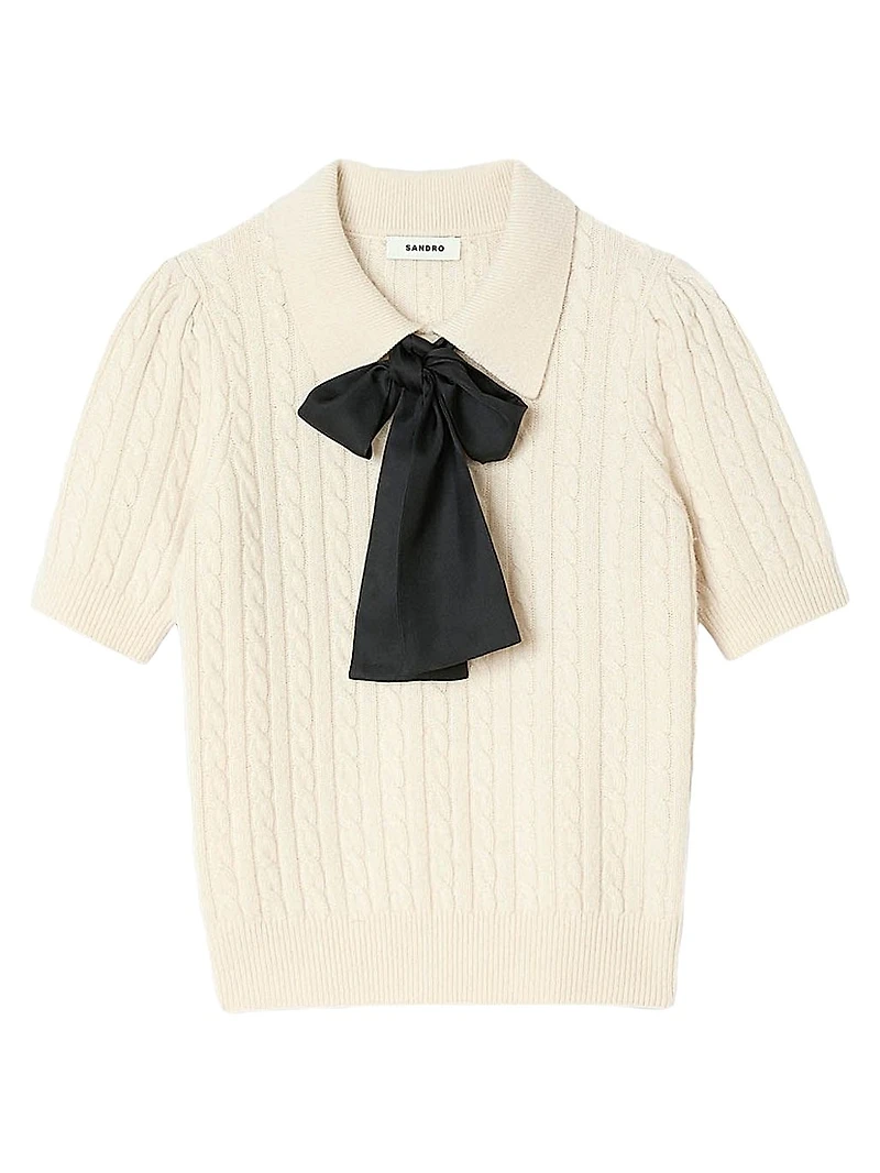 Polo Neck Knit Jumper