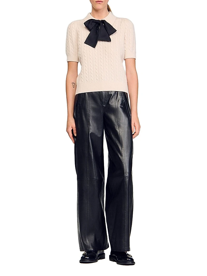 Polo Neck Knit Jumper