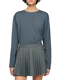 T-Shirt with Embroidery