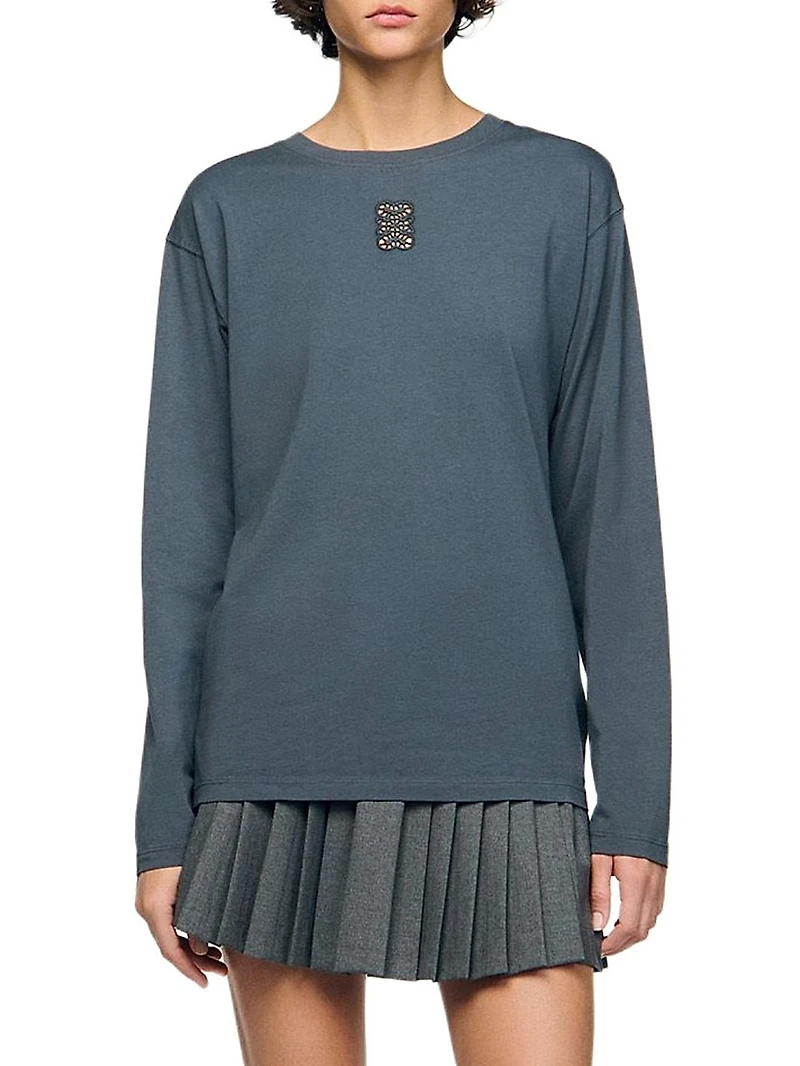 T-Shirt with Embroidery