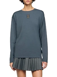 T-Shirt with Embroidery