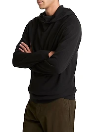 Wool-Cashmere Relaxed-Fit Hoodie