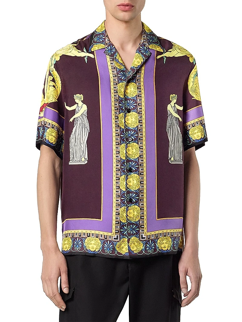 Hall of Statues Silk Shirt